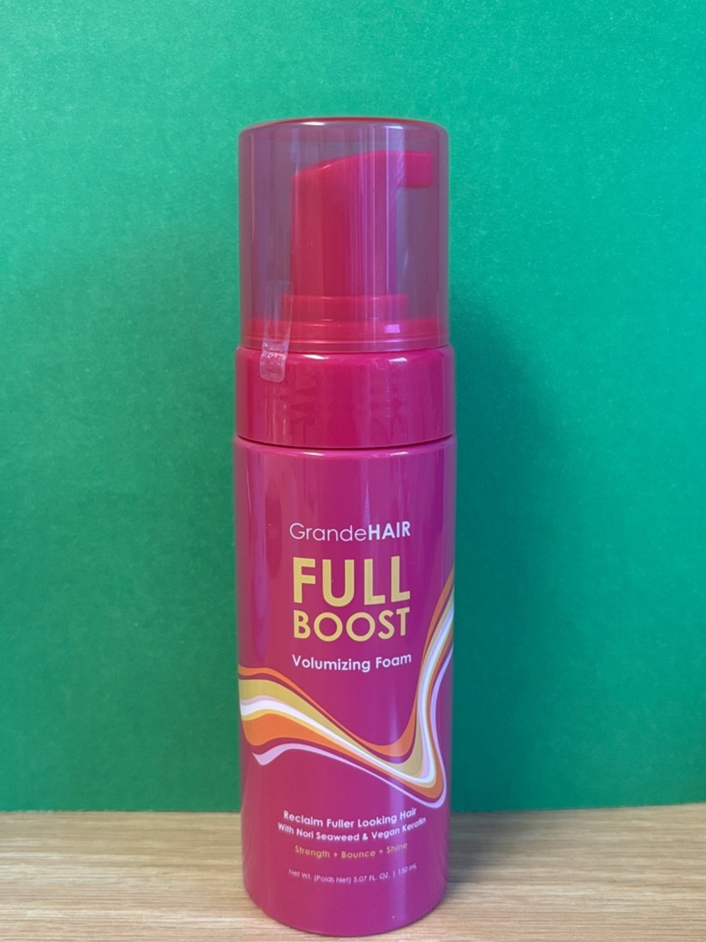 GrandeHAIR Full Boost Volumizing Foam - Pink